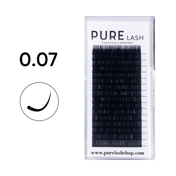 0.07MM VOLUME LASH EXTENSIONS(16 ROWS)