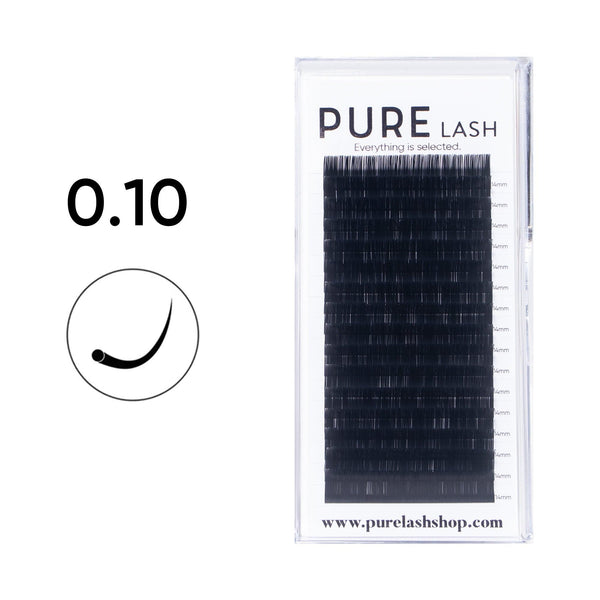 0.10MM CLASSIC LASH EXTENSIONS(16 ROWS)