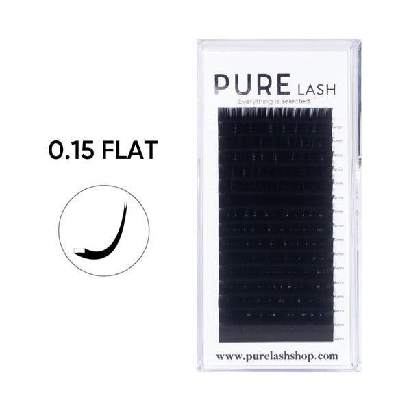 0.15MM ELLIPSE FLAT LASHES(16 ROWS)