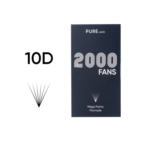 10D 0.03MM MEGA POINTY PROMADE FAN(2000FANS)