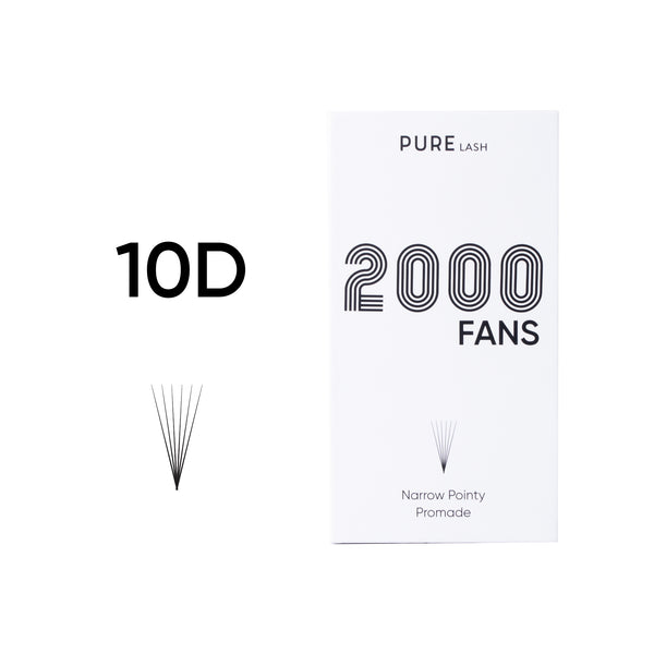 10D 0.05MM NARROW POINTY PROMADE FAN(2000FANS)