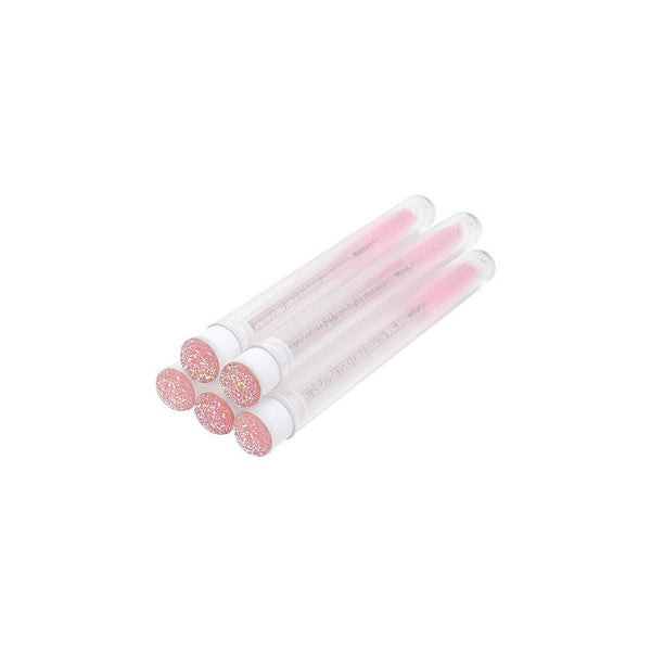 DIAMOND TUBE GLITTER MASCARA BRUSH(5PCS/PACK)