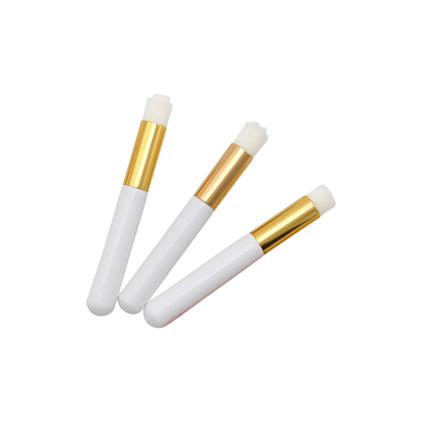 DISPOSABLE LASH SHAMPOO BURSH GOLD PIPE(10PCS/PACK)